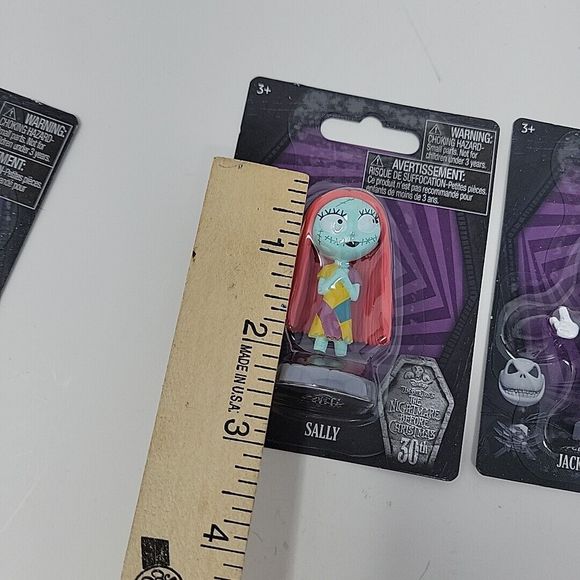 Nightmare Before Christmas Jack Skellington Figures Sally Oogie Boogie Set of 4 - Picture 8 of 10